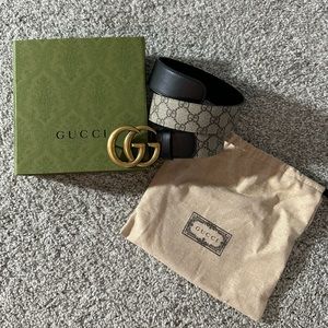 Gucci GG Belt with Double G Buckle